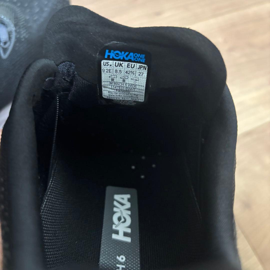 HOKA MACH6 マッハ6 スニーカー　27.0