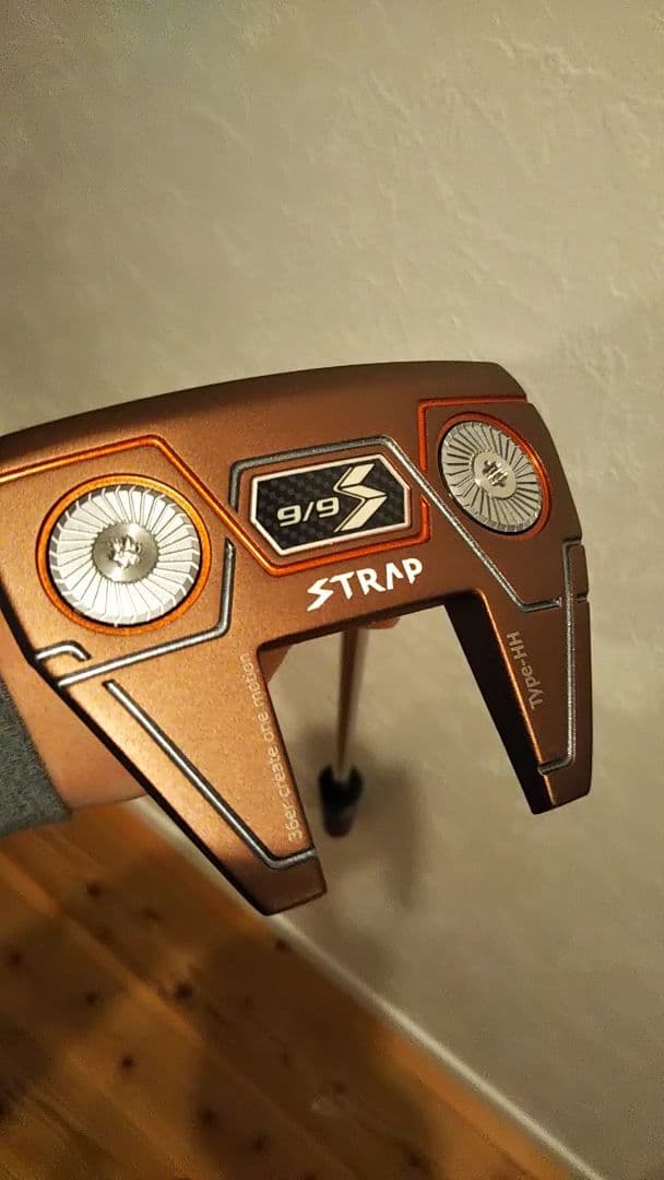キャスコ 9/9 STRAP セミ中尺パター 36インチ