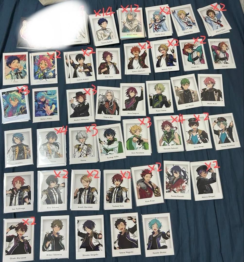 まとめ売り　104枚+おまけ　あんスタ 展示会 特典 ぱしゃっつ