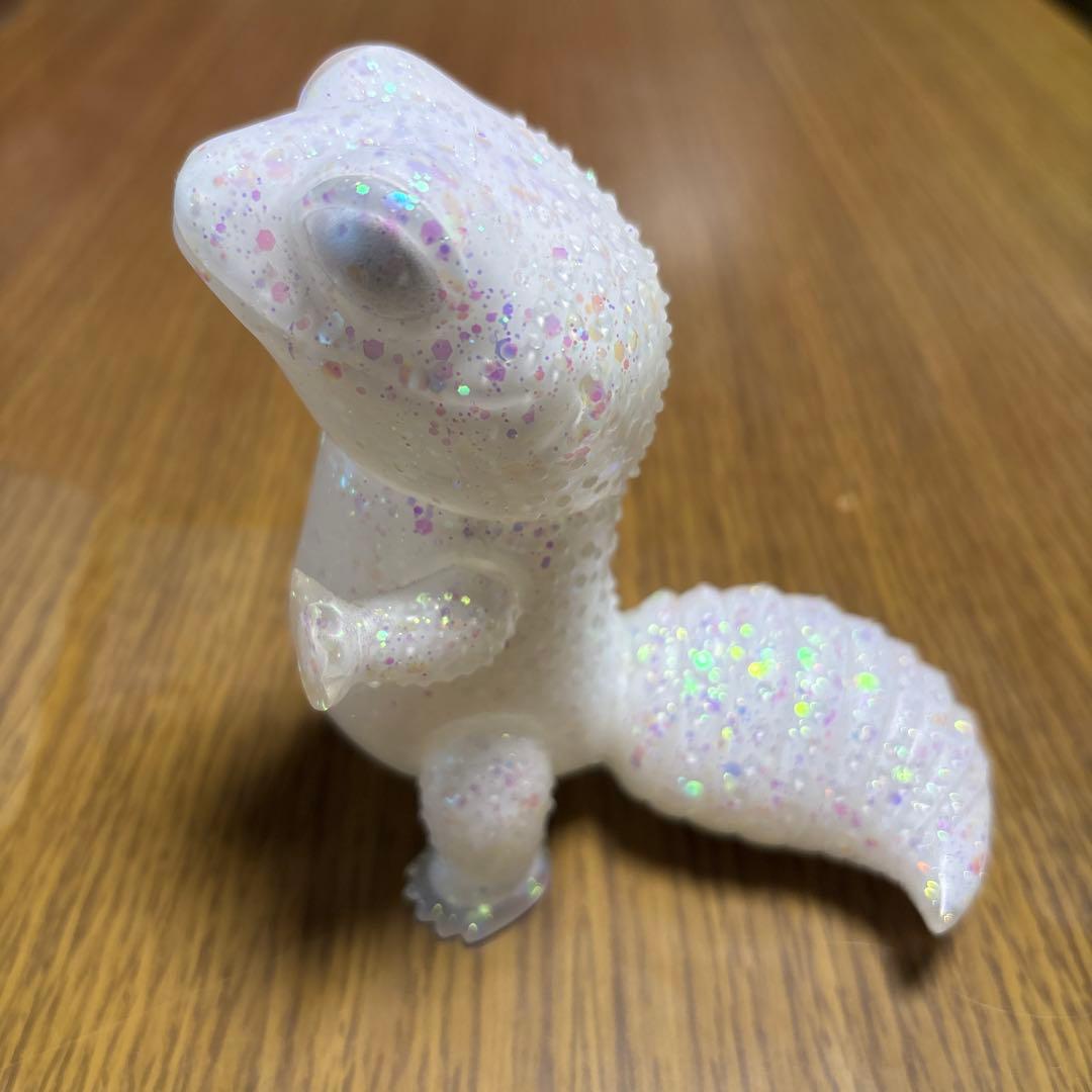 ヒョウモントカゲモドキ　レオパ　ソフビ　フィギュア　爬虫類　トカゲ　ヤモリ