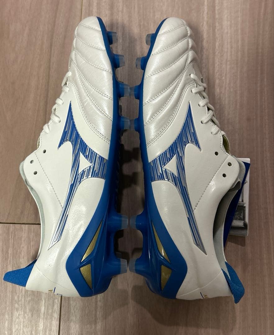 【新品未使用】MIZUNO MORELIA NEO Ⅳ JAPAN ミズノ白青
