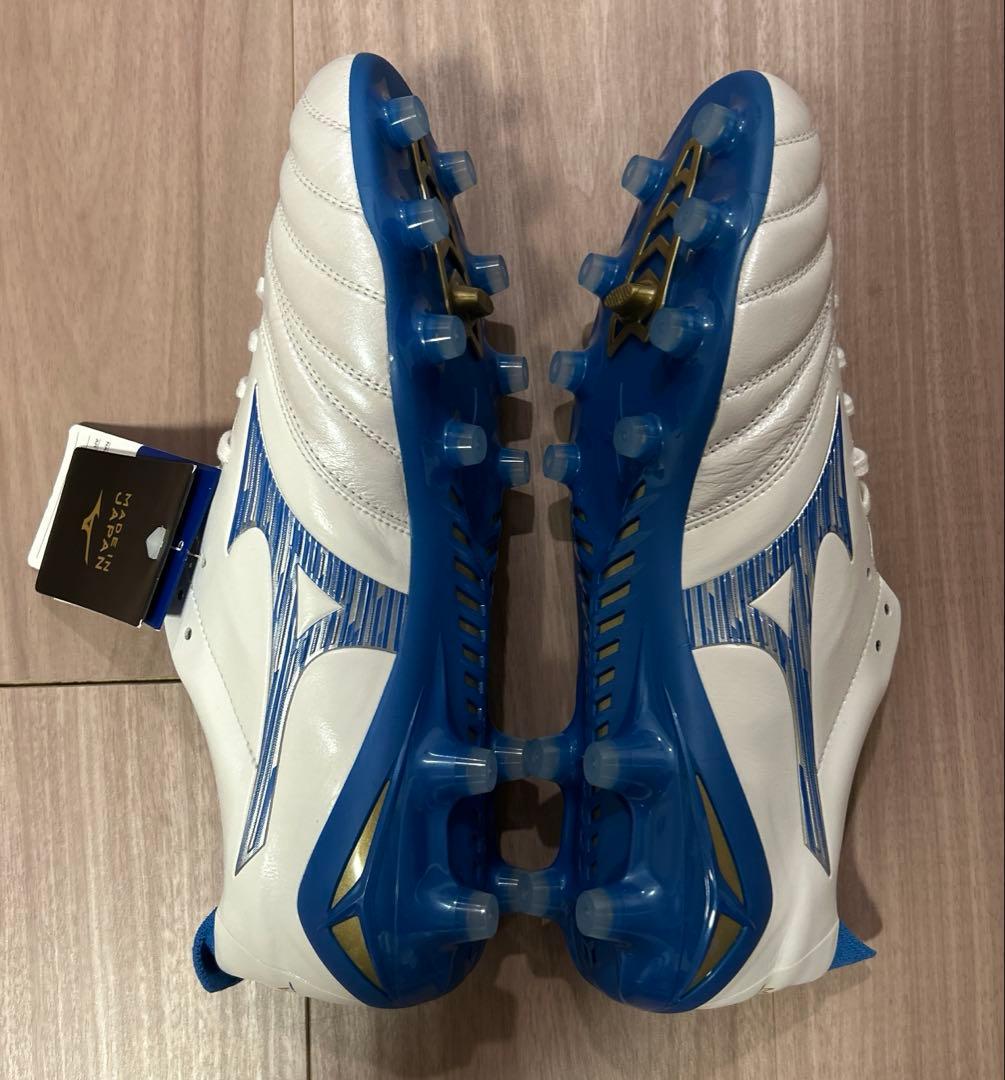 【新品未使用】MIZUNO MORELIA NEO Ⅳ JAPAN ミズノ白青