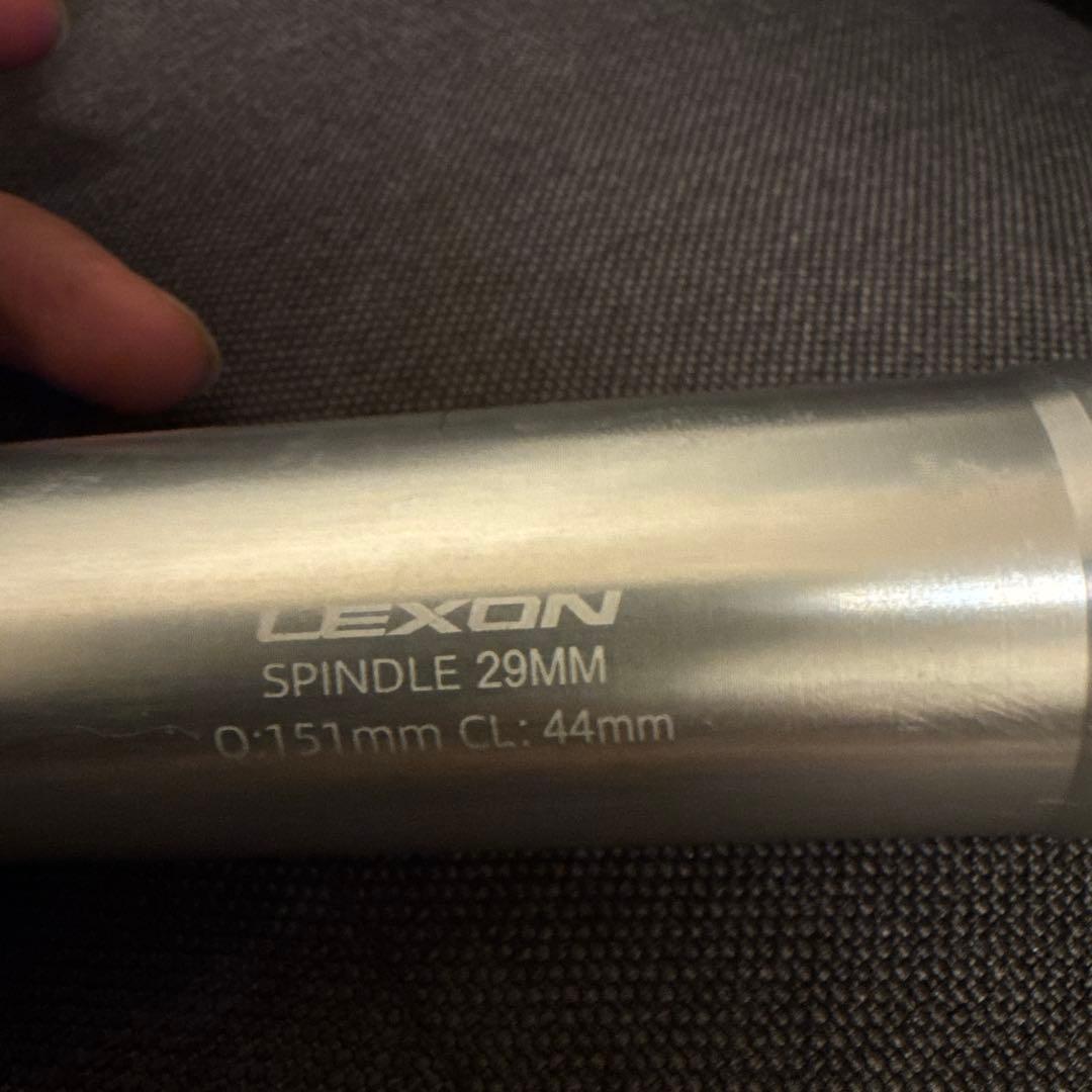 LEXON カーボンクランク 165mm 新品未使用