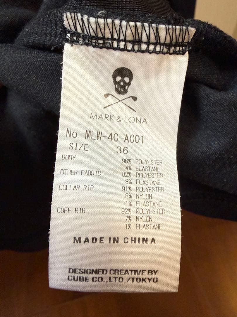 MARK&LONA ゴルフウェア　ポロシャツ