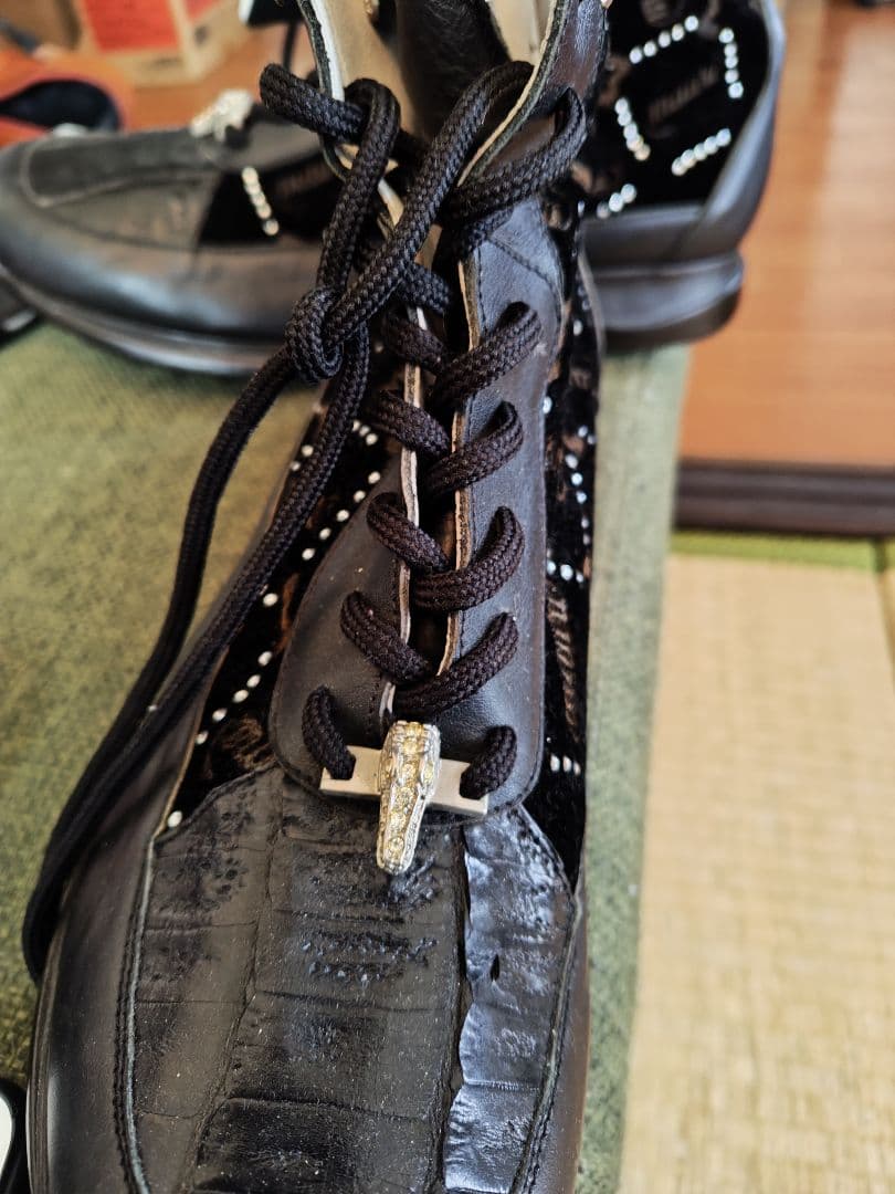 ボクシング MAURI ITALIAN SHOES 12-45 size LEATHER