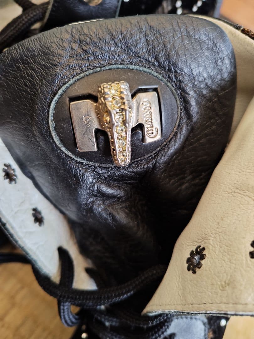 ボクシング MAURI ITALIAN SHOES 12-45 size LEATHER