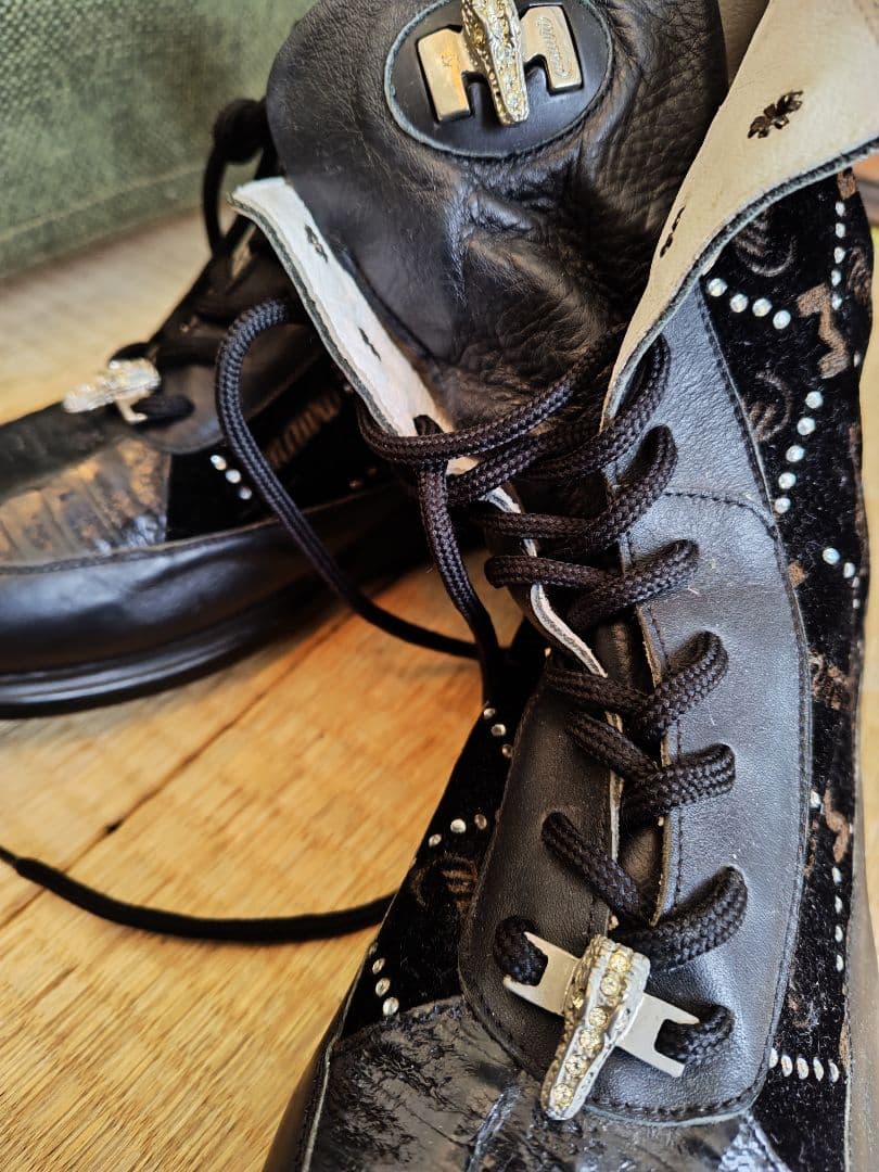 ボクシング MAURI ITALIAN SHOES 12-45 size LEATHER