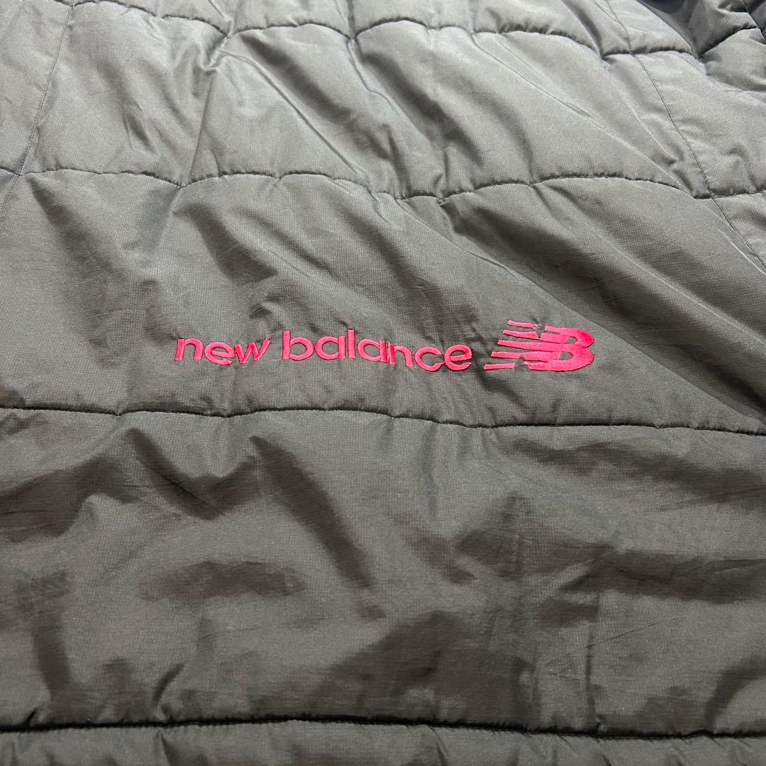 洗える♪new balance ベンチコート　フード付 取外可　ユニセックスXL