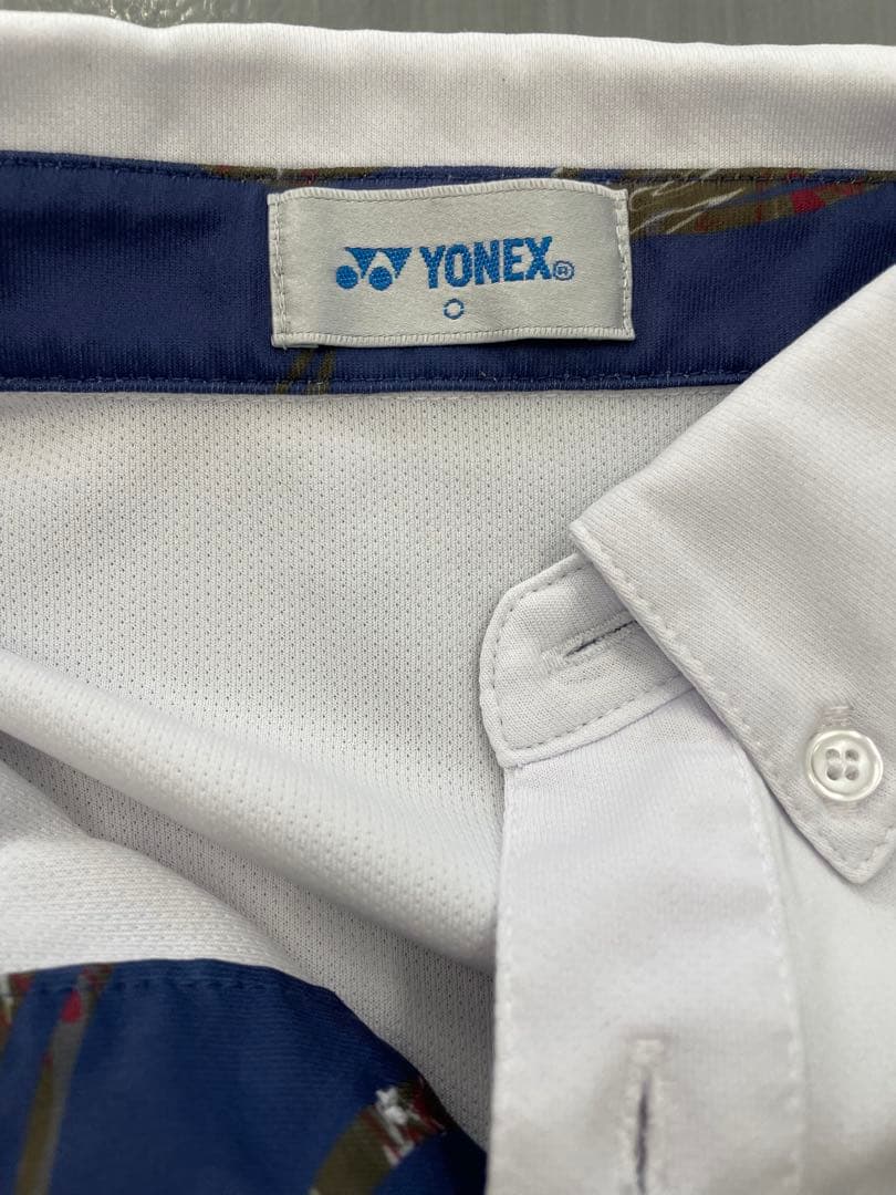 YONEX インターハイ限定ウェア ホワイトポロシャツ テニス バドミントン O