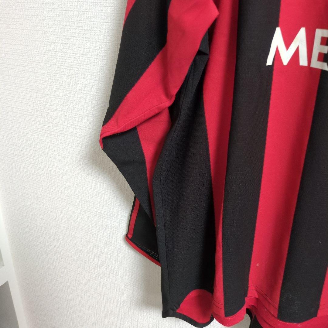 ACミラン　ユニフォーム　長袖　ゲームシャツ　サッカーシャツ
