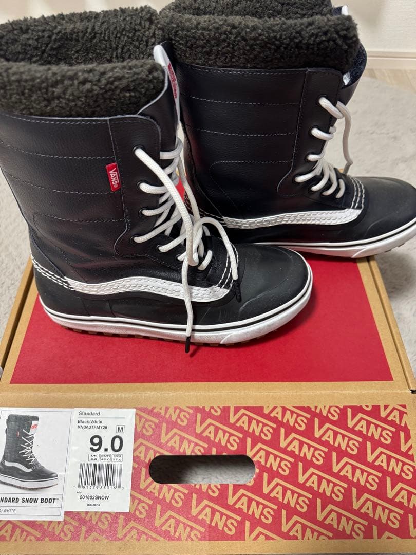 VANS スノーブーツ 9.0 ブラック