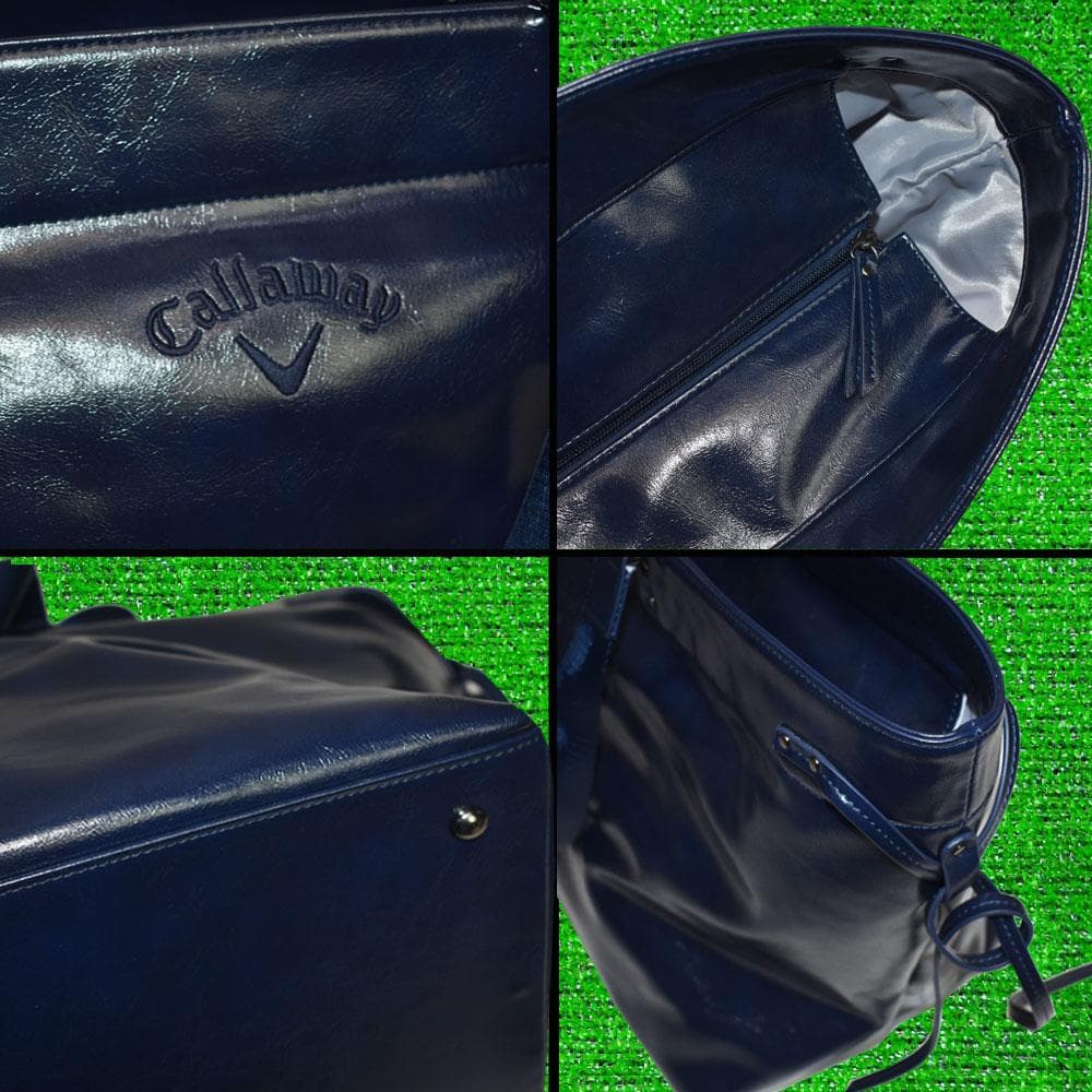 Callaway/キャロウェイ ゴルフ 大判トートバッグ【ネイビー】未使用品！