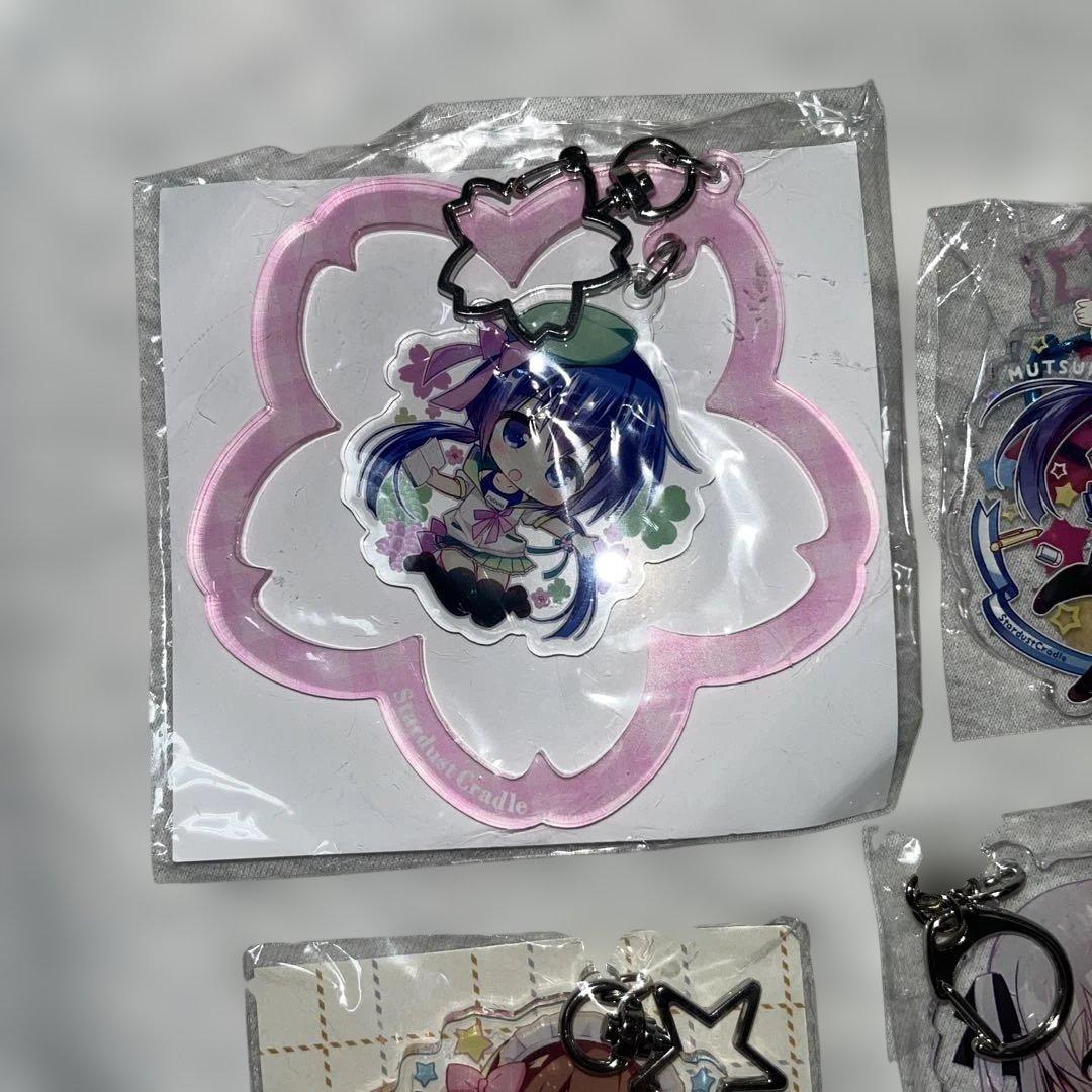 七星千花　永山ゆうのん みつき すたーだすとくれいどる アクリルキーホルダー