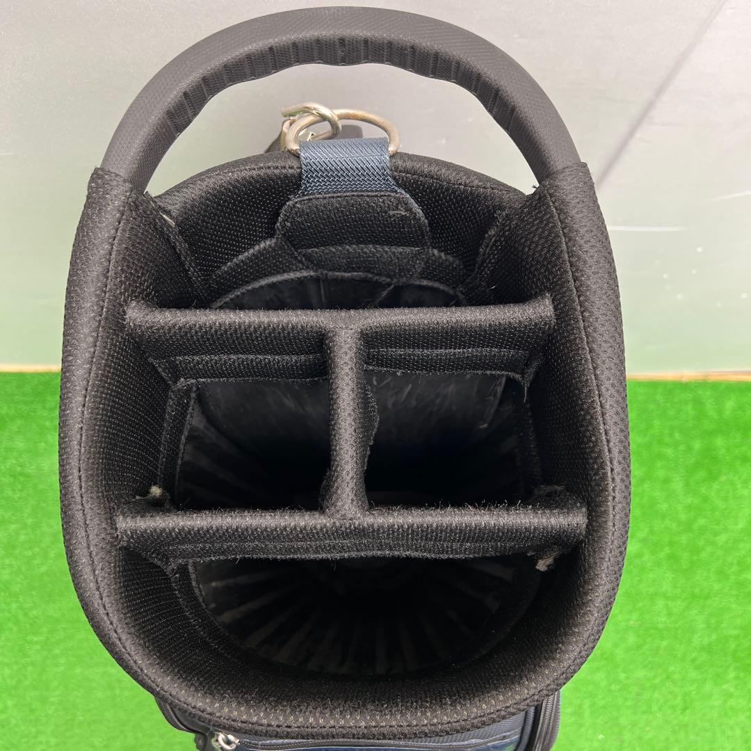 アディダス adidas ゴルフバッグ　8インチ　ブルー　メンズ　中古品