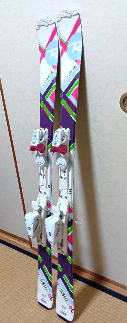 ROSSIGNOL ロシニョール キッズスキー 120cm ホットワックス済み