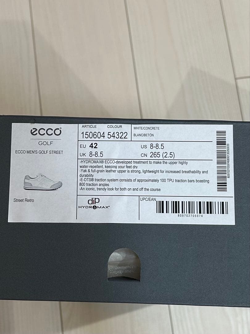 ECCO（エコー）ゴルフシューズ