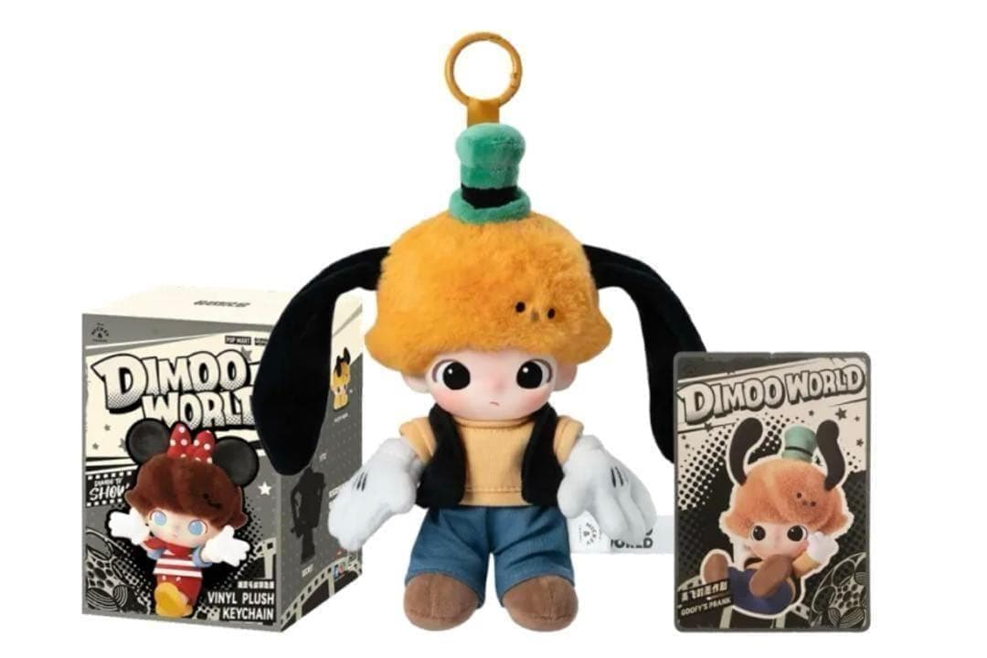 POPMART DIMOO ワールド ディズニー キーチェーン 単品 袋未開封