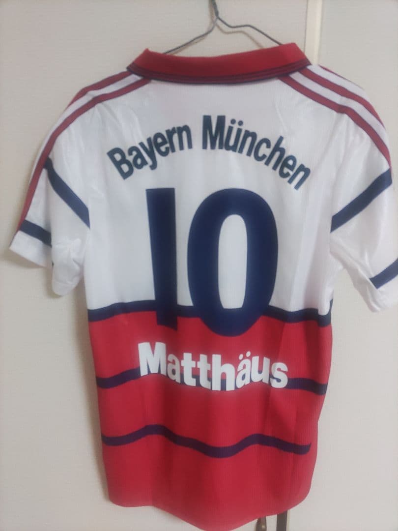 値下げ　バイエルンミュンヘン1998-00 away ローターマテウス