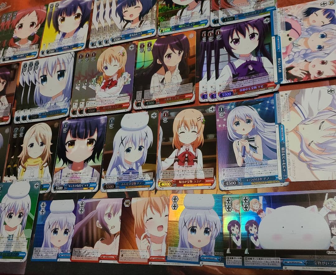 高レアリティ　ご注文はうさぎですか?　ごちうさ　デッキ　ヴァイスシュヴァルツ