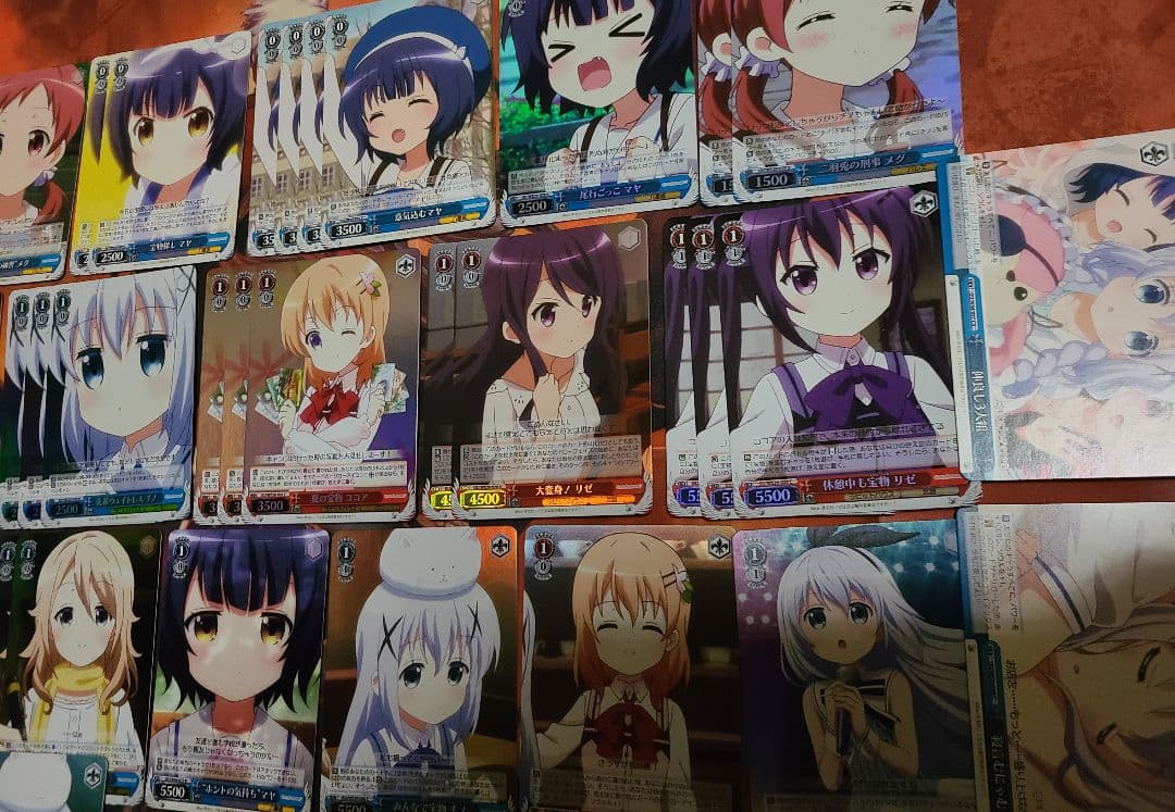 高レアリティ　ご注文はうさぎですか?　ごちうさ　デッキ　ヴァイスシュヴァルツ