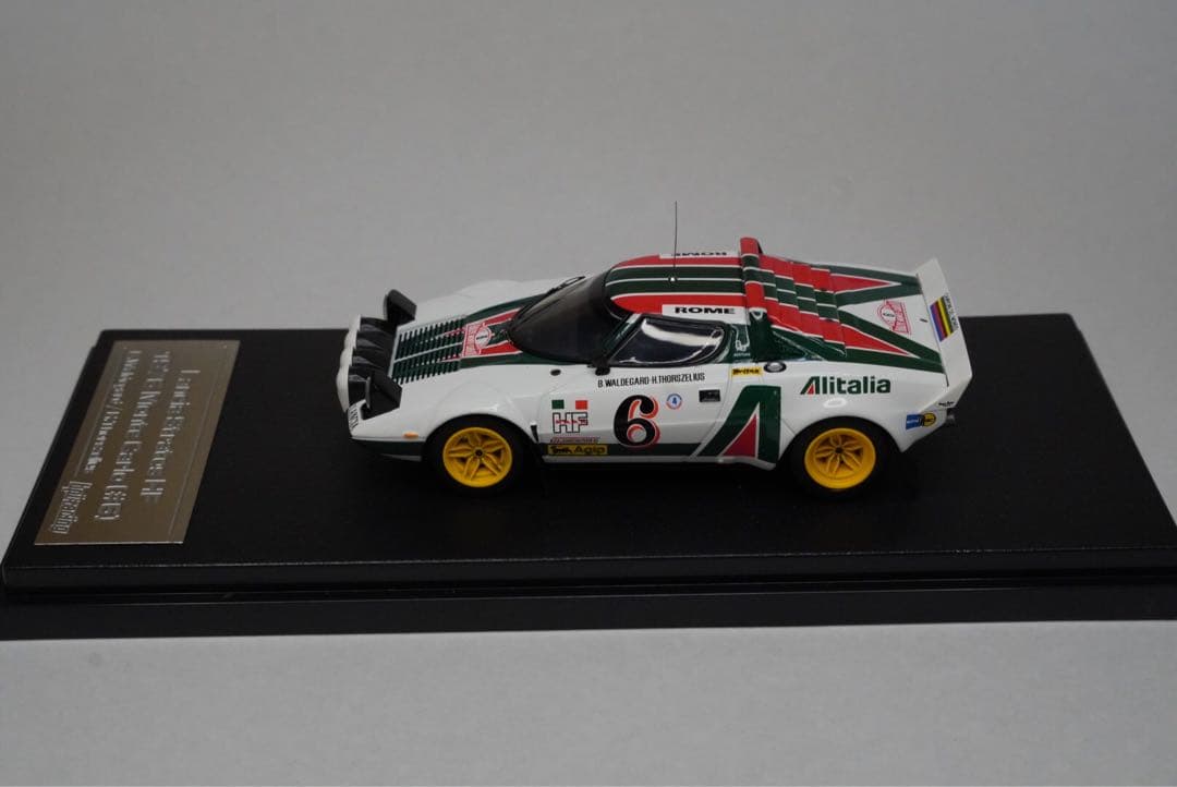 HPI 1/43ランチアストラトスHF (#6) 1976 モンテカルロ