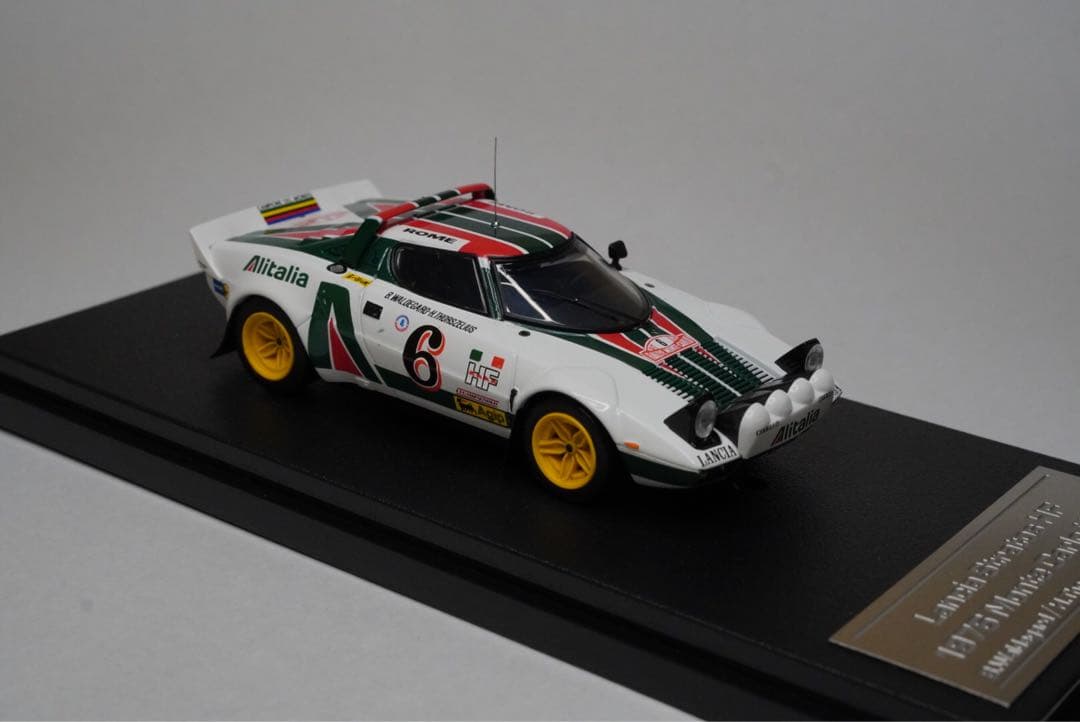 HPI 1/43ランチアストラトスHF (#6) 1976 モンテカルロ