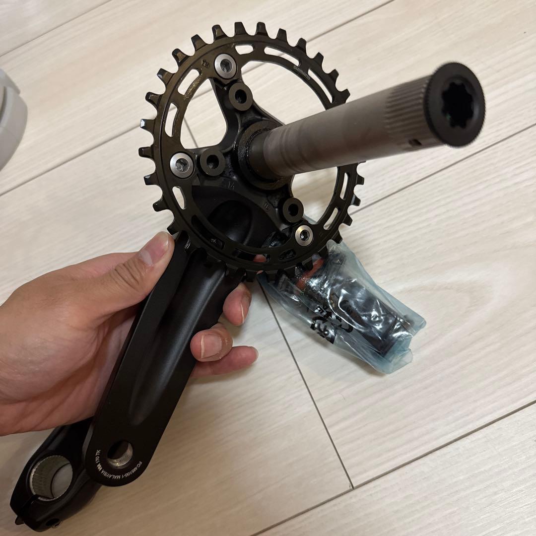 シマノ DEORE FC-M5100クランク 170mm 32T MT501