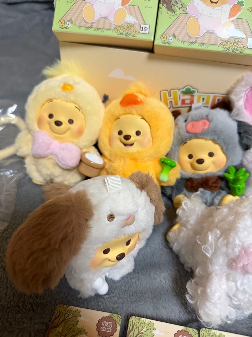 TOPTOY ハッピーファーム　プーさん ぬいぐるみセット　定価19360円