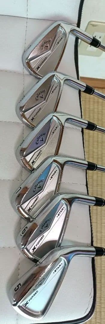 キャロウェイ X FORGED STAR 24 アイアン 6本セット 2024