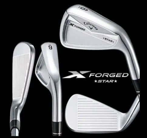 キャロウェイ X FORGED STAR 24 アイアン 6本セット 2024
