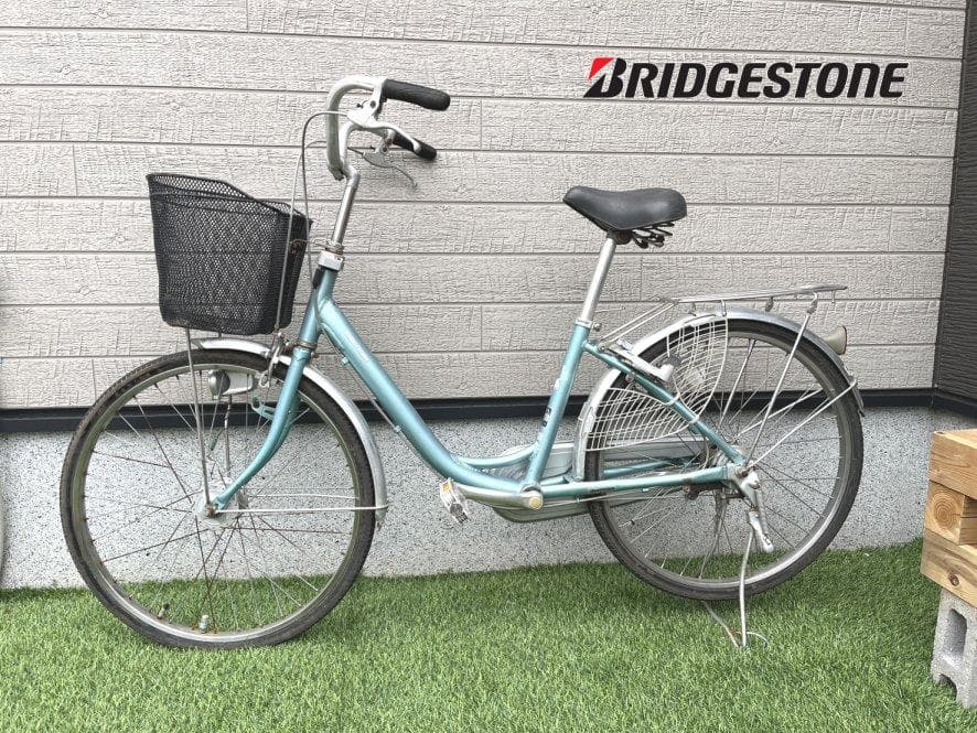 ブリヂストン　自転車　シティサイクル　ママチャリ　軽快車　千葉市若葉区引取り限定