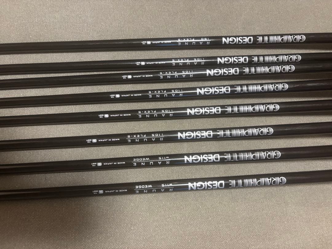 美品　ブリヂストン221CBアイアン&ウェッジ RAUNE 8本セット
