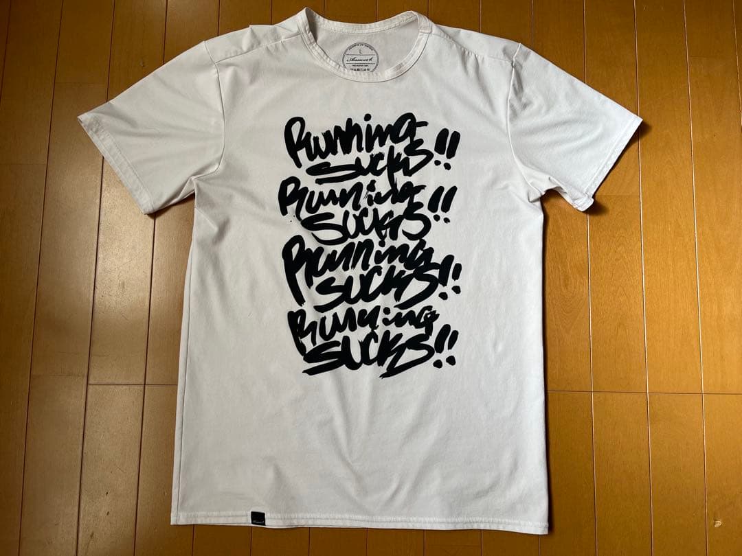 Answer4 アンサー4 Running Sucks!! 半袖Tシャツ L