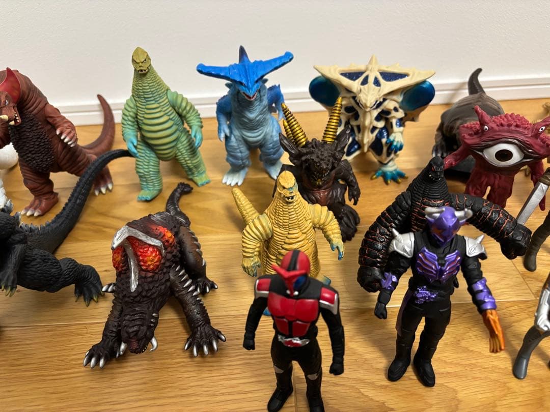 ウルトラマン　ソフビ　まとめ売り　フィギア　50体