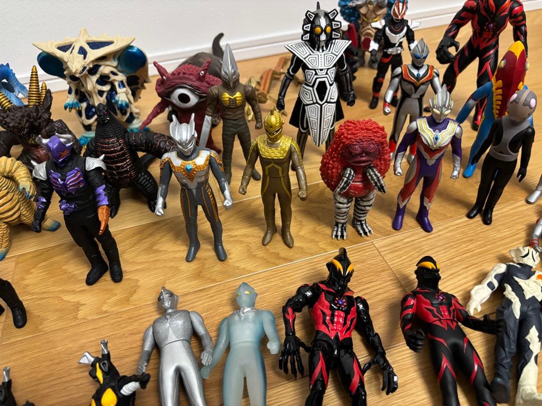 ウルトラマン　ソフビ　まとめ売り　フィギア　50体