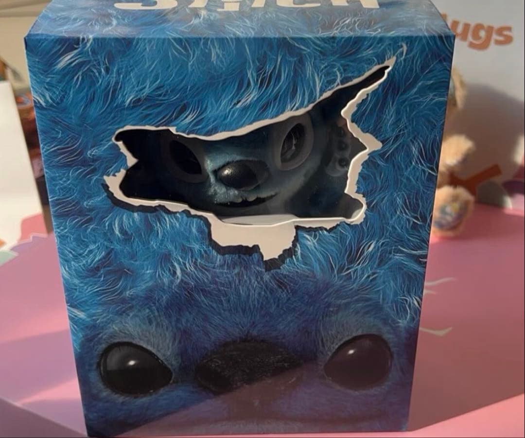 スティッチぬいぐるみキーホルダー　リアルマスコット　ペンダント