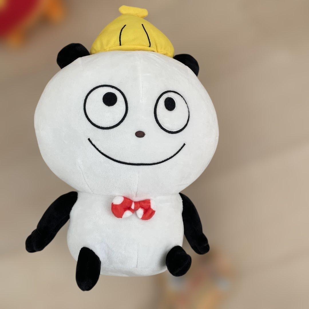 にしむらゆうじ作品　ぬいぐるみ　こねずみ ごきげんぱんだ