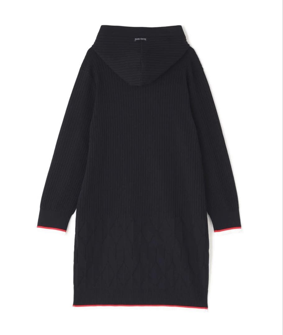 超美品☆PEARLY GATES ポリエステルアーンmmフーディニットワンピース