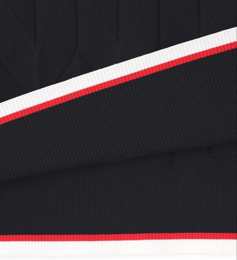超美品☆PEARLY GATES ポリエステルアーンmmフーディニットワンピース