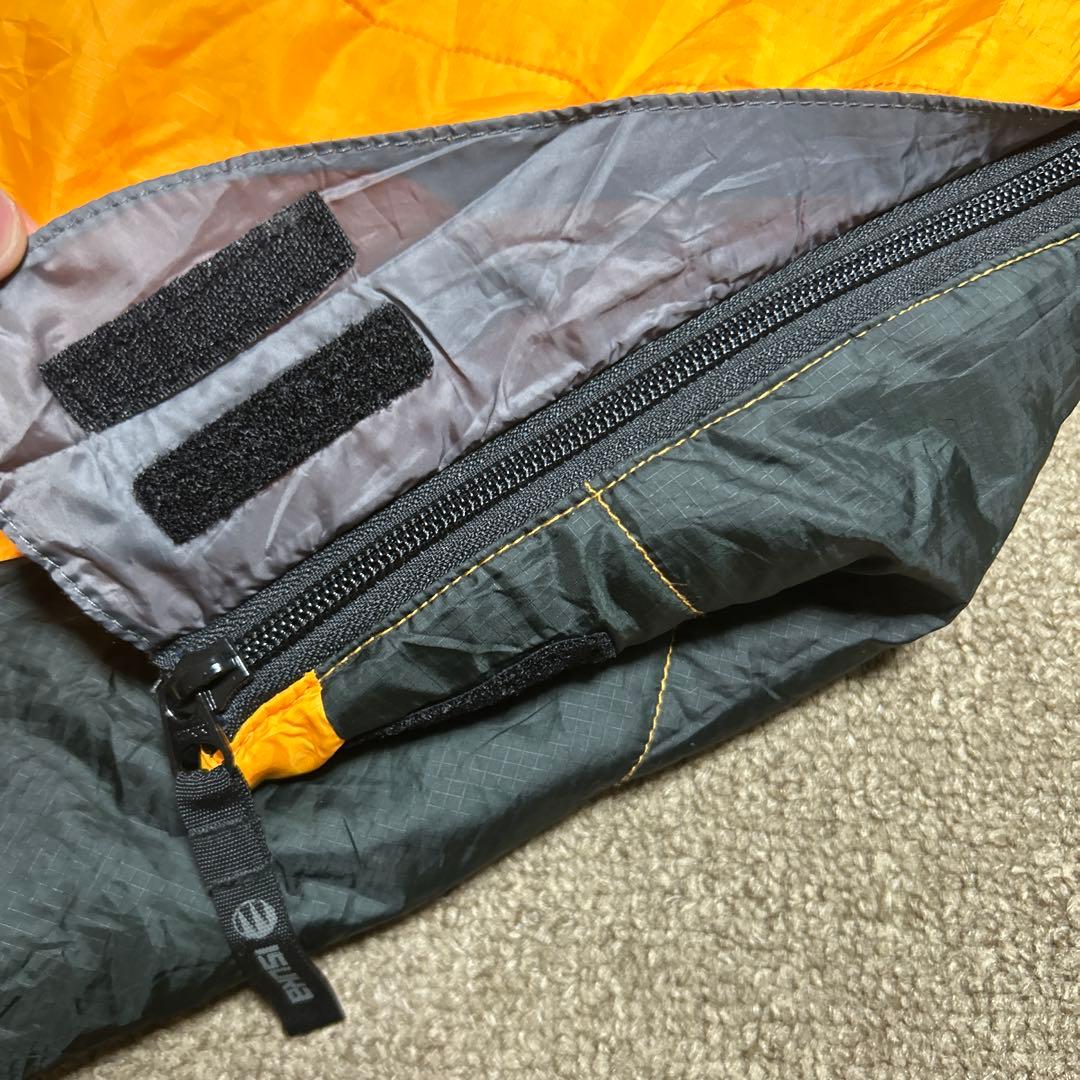 イスカ ISUKA アルファライト500X 寝袋 シュラフ 美品 専用袋あり