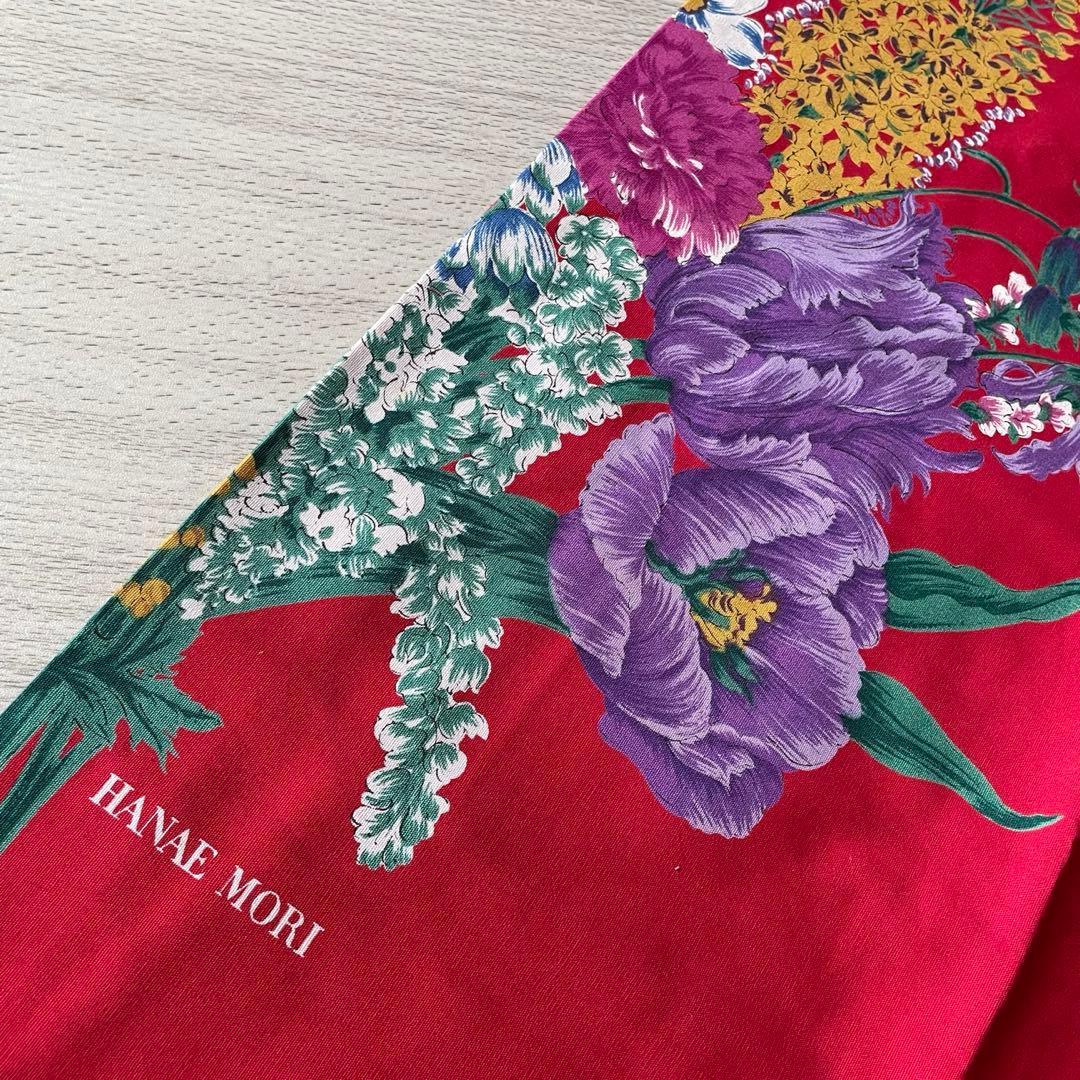 HANAE MORI ハナエモリ 森英恵 エプロン レッド 新品 未使用