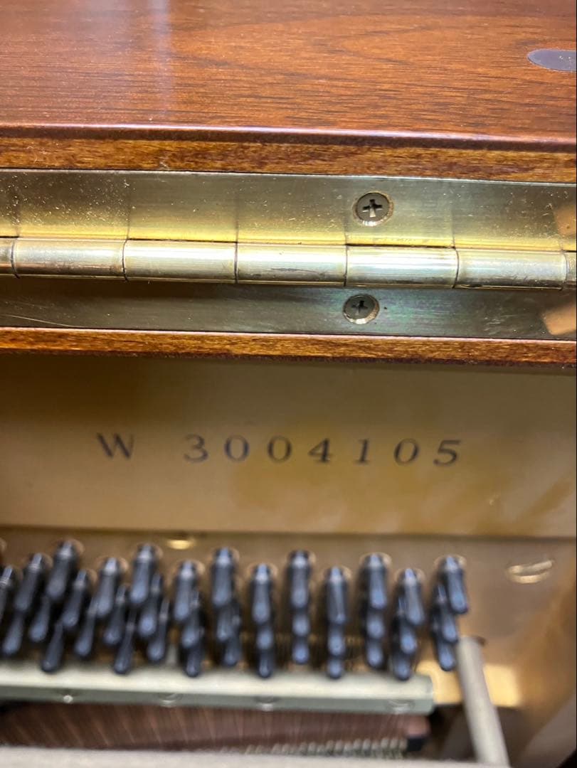 YAMAHA アップライトピアノ W102 1979年製 ウォルナット