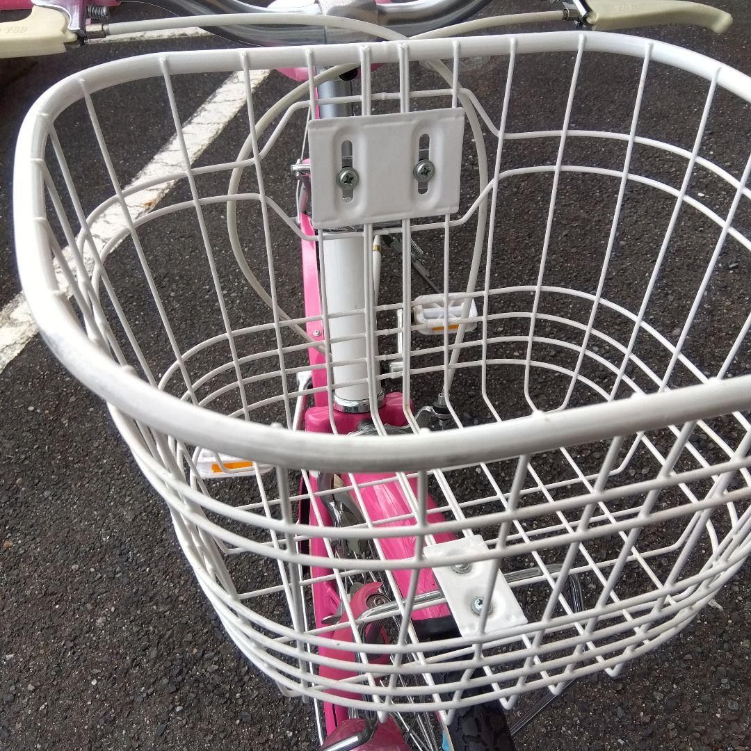 子供用自転車 ホワイト/ピンク 22インチ　手渡し限定！！滋賀県