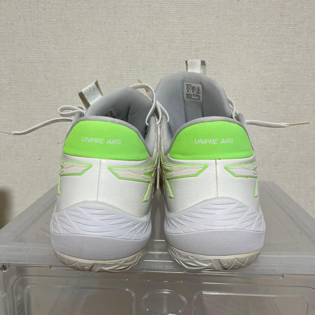 ASICS バスケットボールシューズ ホワイト/ライム