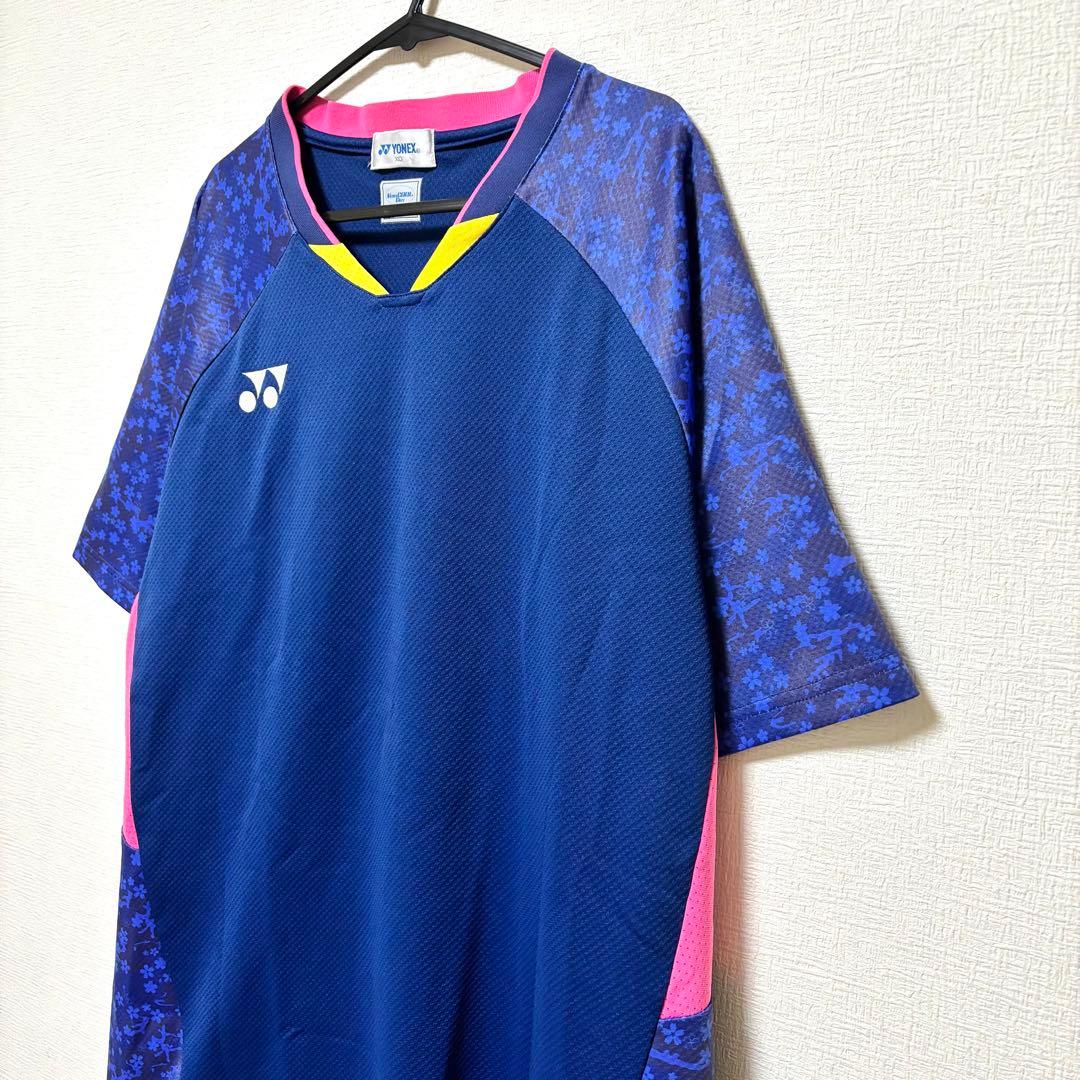 ヨネックス 日本代表 バドミントン ユニフォーム 半袖 廃盤デザイン メンズXO