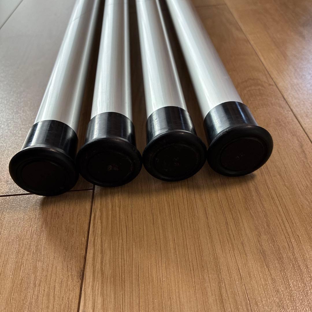 ロゴス　プッシュアップポール250cm　3本+不良品１本