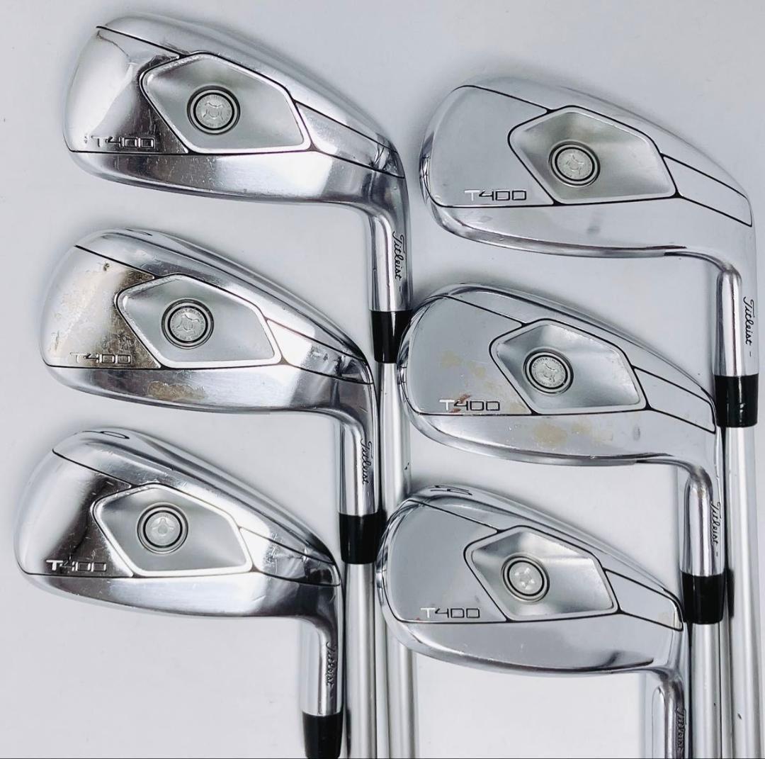 【良品】Titleist T400 2022 アイアンセット 6本 ゴルフクラブ