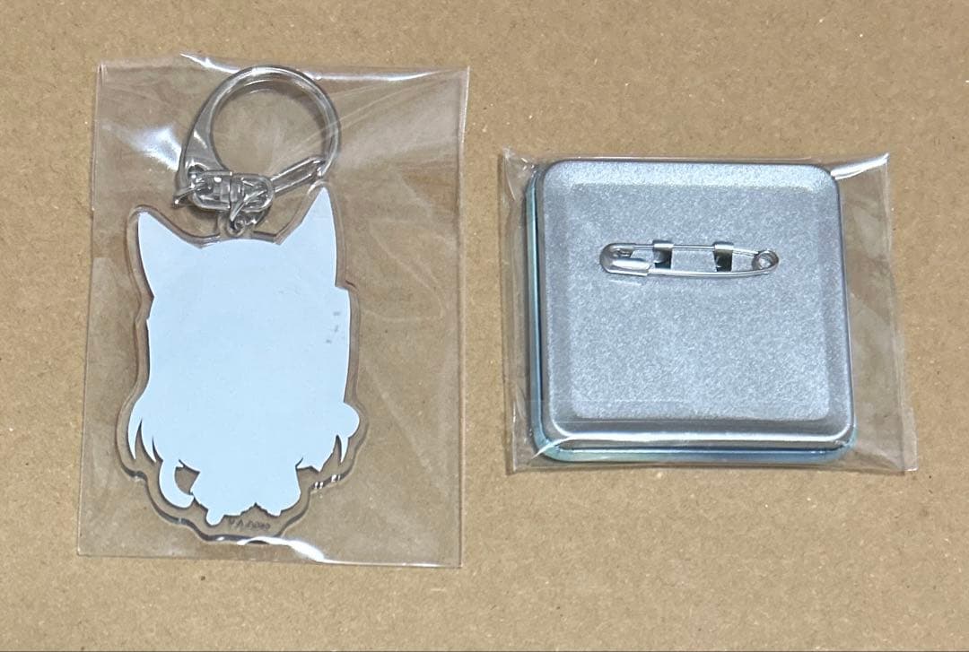 鬼滅の刃　柱展　マニアック缶バッジ　にゃふぉるめ　キーホルダー　時透無一郎