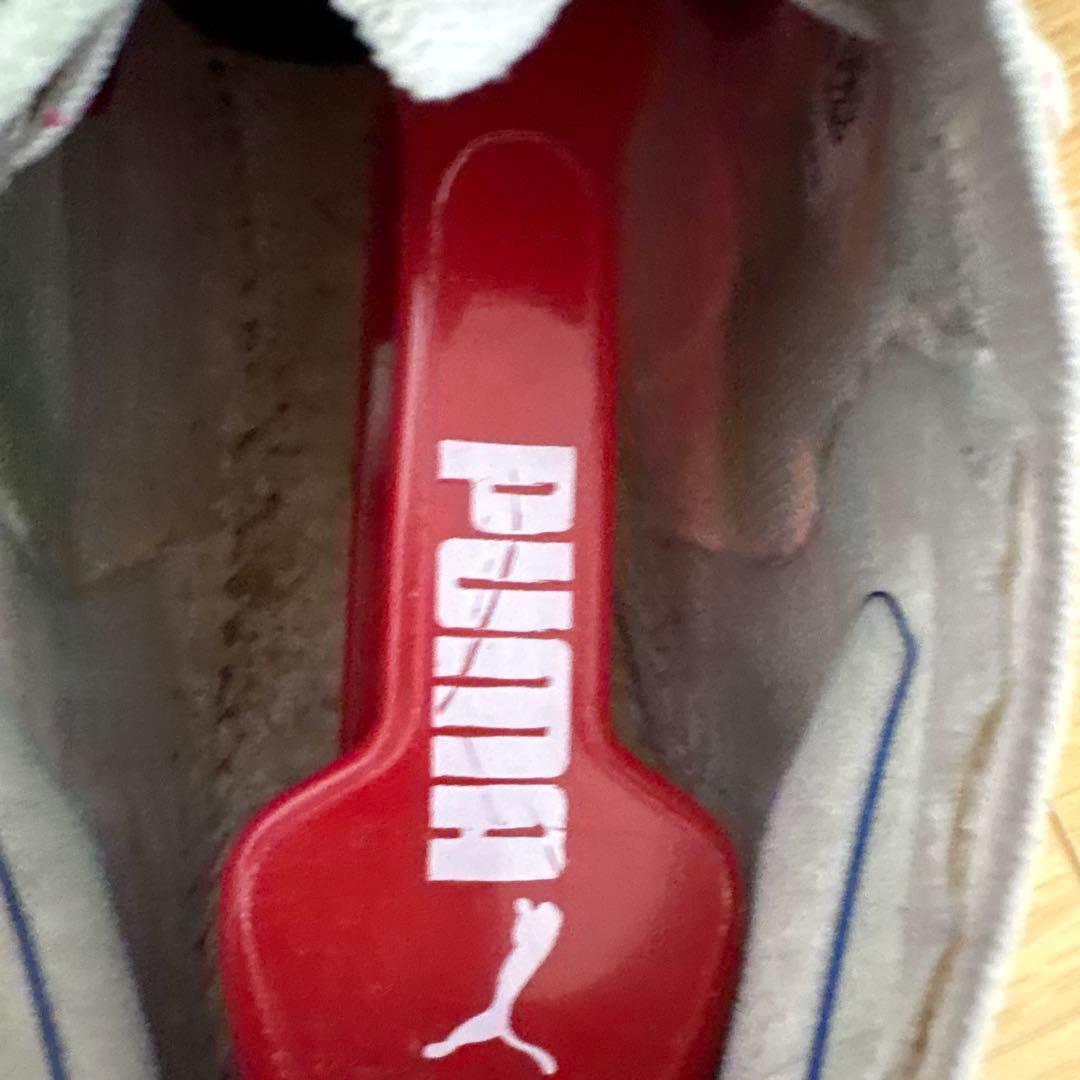 PUMA Ultra サッカーシューズ ホワイト/ピンク/ブルー天然芝用