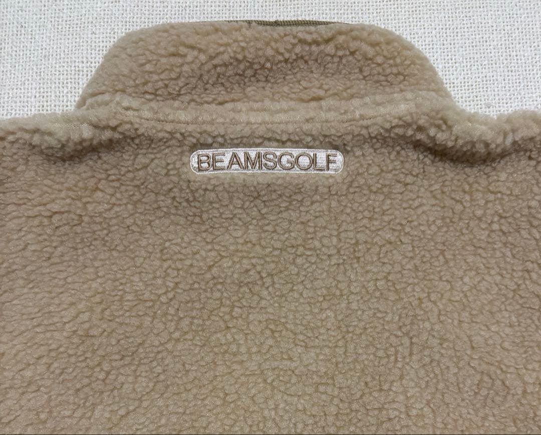 BEAMS GOLF ビームスゴルフパイピング ボア ジップベスト